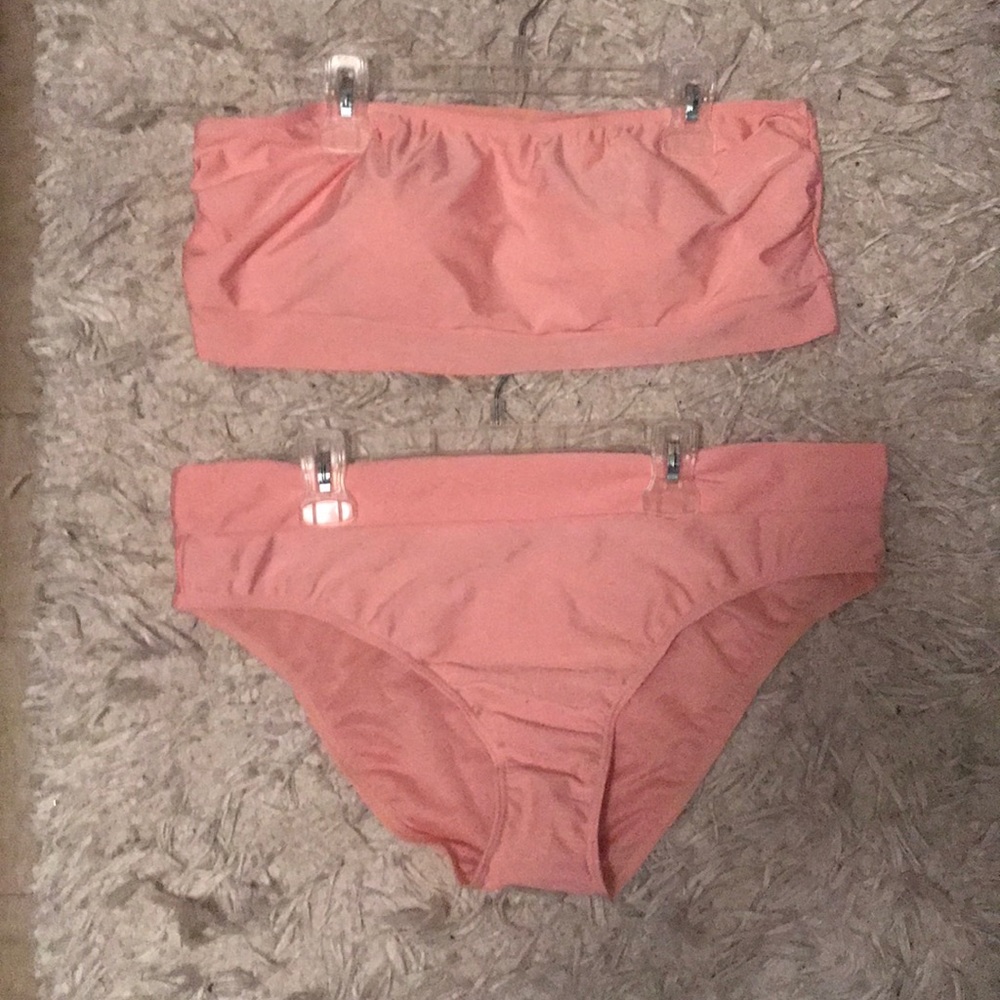 Pink High Waist Swimsuit